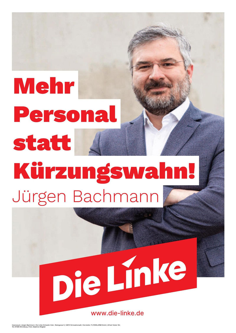 Jürgen Bachmann - Mehr Personal statt Kürzungswahn